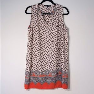 Sweet Rain Coral Cat Print Dress